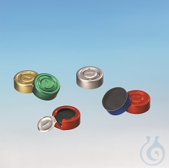 ND20 Al crimp seal, transparent, compete tear-off, 10 x 100 pc