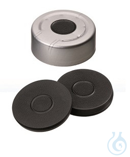 ND20 Butyl Aluminium Crimp Seal, dark gry