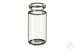 ND20/ND18 10ml Headspace-Vial, 46x22,5mm, clear, DIN-crimp neck, rounded bottom