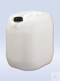 GKW20 PE canister 20 l, white, UN-CERTIFIED, screw-on cap