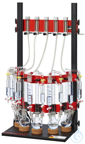 STA behrotest stripping apparatus for Det´n of soluble readily liberated Sulfide