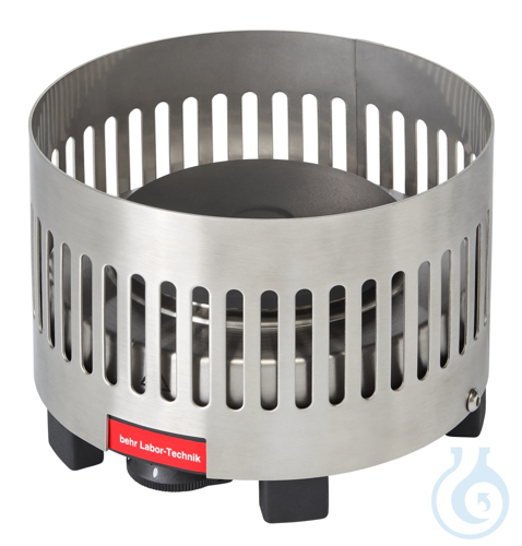 KP1 behrotest heating element diam. 90 mm with protective grill, 500 W 230 V, en