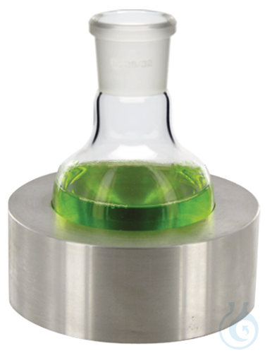 AM100/94 behrotest Aluminium adapter with bar spacers for 100 ml flask