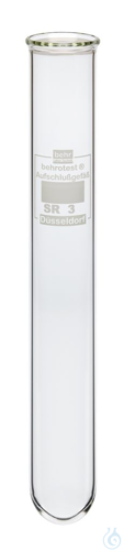 SR3 behrotest round bottom reaction vessel 250 ml with glass lip