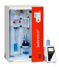 S5 behr steam distillation unit fully automatic addition of H2O,NaOH, H3BO3