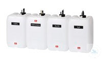 KAS40 behrotest reagent canister set with 4 canisters with level sensors case x