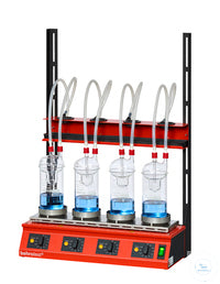 EXR4 behrotest system for crude fibre or hydrolysis for 4 samples, complete