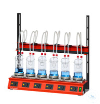 EXR6 behrotest system for crude fibre or hydrolysis for 6 samples