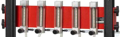 GFD5 behrotest air distributor with 5 flow meters, for pressure