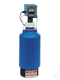 B5 behrotest water de-ioniser, gravity flow cartridge with conductivity meter an