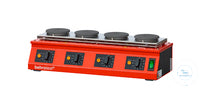 HB4 behrotest serial heating unit with hotplate 94 mm diam. each position with c