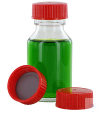 NK50GT behrotest sampling bottle 50 ml, clear glass, narrow neck with PTFE coate