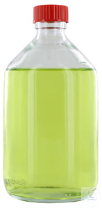 NK500GT behrotest sampling bottle 500 ml, clear glass, narrow neck with PTFE coa