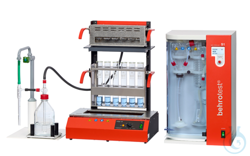 ASB-IR behrotest analysis unit Kjeldahl for 6 samples