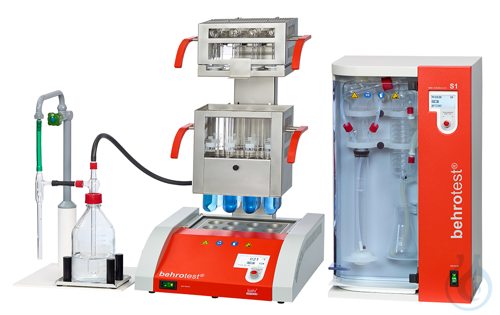 ASB-K behrotest analysis unit Kjeldahl for 8 samples