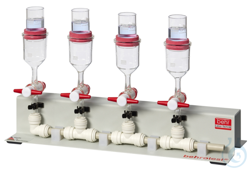 SC4-2 behrotest filtration unit for crude fibre with 4 sample places