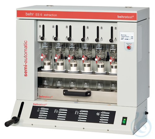 ES6 Extraction unit acc. To Randall 6 sample positions, semiautomatic