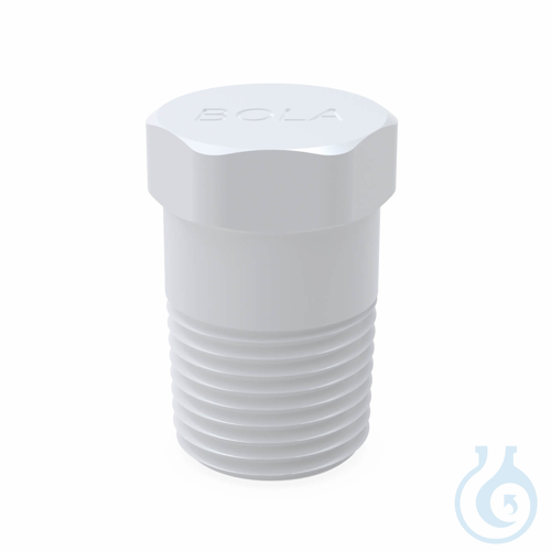 BOLA Screw In Stopper, NPT 1/4'' Male Thread, Hexagonal grip SW 15