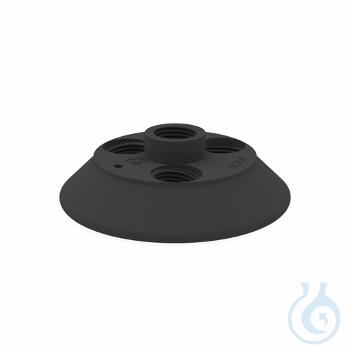 BOLA Reactor Lid EX, DN 60 / H 31 mm 4 x NPT female thread: center neck 1/2, lat