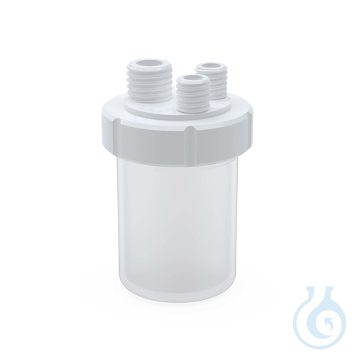 BOLA Micro Reaction Vessels, 90ml, 2 x GL 14, 1x GL 18 Made of PFA. With a PTFE