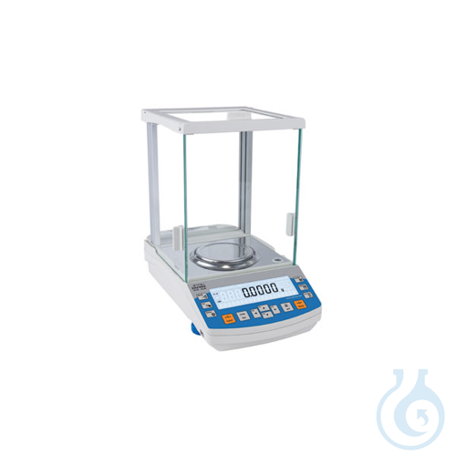 Analytical balance RADWAG series AS, external calibration, 220 g, EU plug