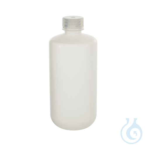 Narrow mouth round bottle, HDPE, 4 ml, 12 pcs.