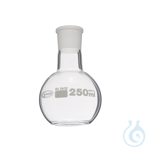 Boiling flask flat bottom, GLASSCO, mouth 29/32, 1000 ml