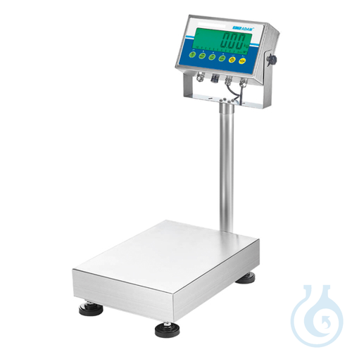 Industrial washdown scales, ADAM, Gladiator series, 300 kg x 0,01 kg, 450 x 600