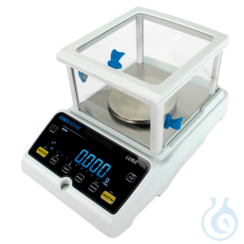 Precision balance, ADAM, Luna series, external cal., 6000 g x 0,1 g, EU plug