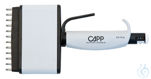 CAPPAero96 multi pipettes 12-channel, 0.5-10 µL, 1 pc
