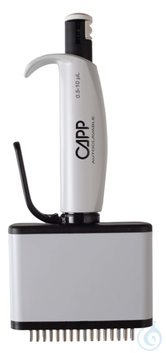 CAPPAero384 multi pipettes 32-channel, 0.5-10 µL, 1 pc
