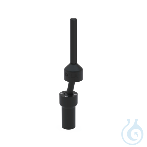 BOLA Globe Stirrer Couplings, L 180 mm SW 6 for square 6 mm chuck adaptor with o