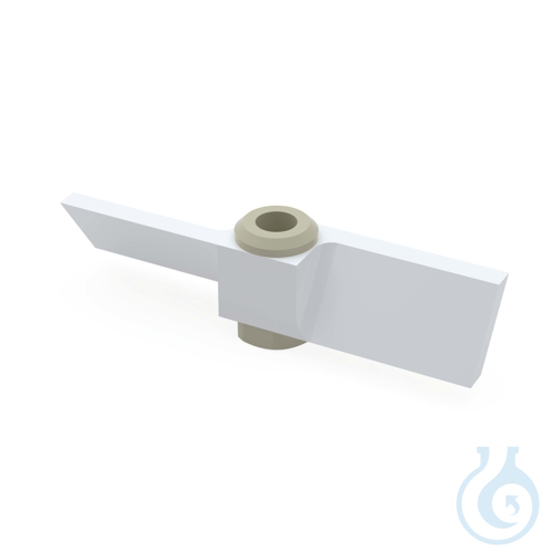 BOLA Paddle, Ø 8 mm a Ø 80 x 18 mm for stainless steel shafts jacketed with PTFE