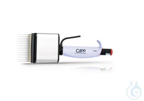 CAPPAero384 multi pipettes 16-channel, 5-50 µL, 1 pc