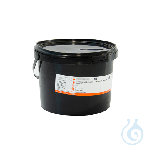 Charcoal activated, granulated 1-4 mm Chem WD-ekstra/w, 1 kg