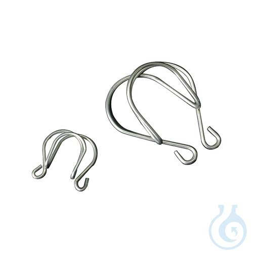 Conical head clip, stainless steel, 19/26, 10 pcs