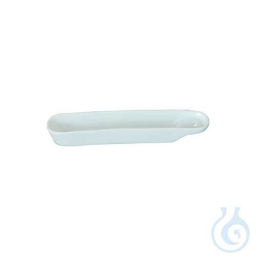 Combustion boat, porcelain, 86 mm