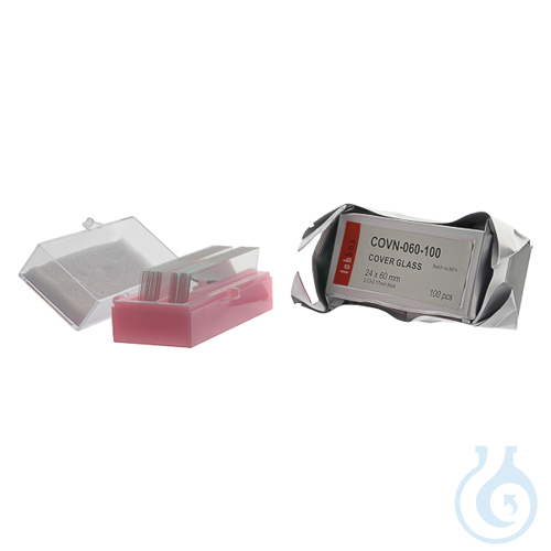 Cover glass, 24 x 40 mm, 100 pcs.