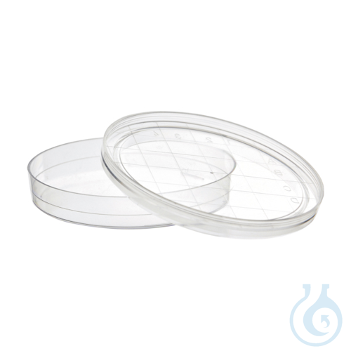 Contact plates, Ø60 mm, Polystyrene, sterile with 3 vents, 1000 pcs