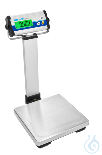 CPWplus 6P Plattformwaage 6kg/0,002kg, Hochanzeige Wägeplatte 300x300mm
