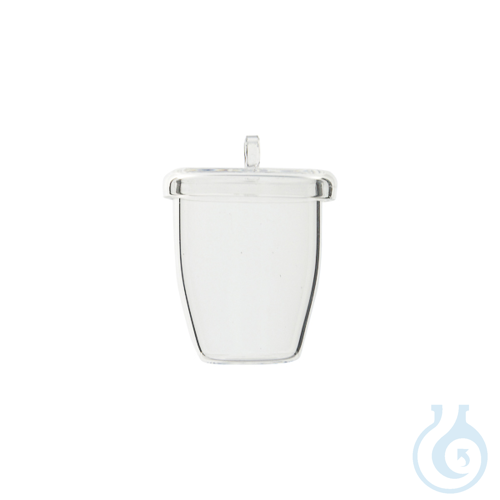 Quartz crucible, tall form, 20 ml