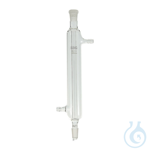 Condenser, straight shape (Liebig-West), 14/23, 80 mm, LBG 3.3, 2 pcs