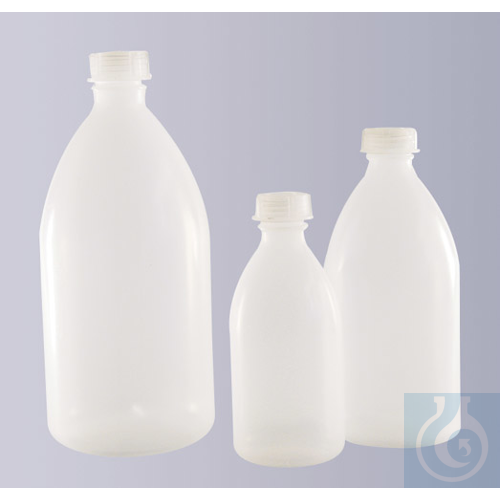 Narrow neck bottle, PP, round, natural, without closure, GL 18, 100 ml