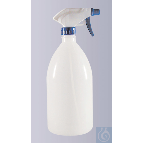 Sprayer pump for bottle with GL 25 neck