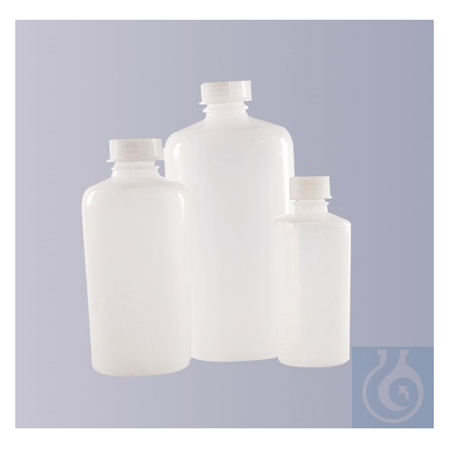 High shoulder bottle, LDPE, natural, without closure, GL 25, 250 ml