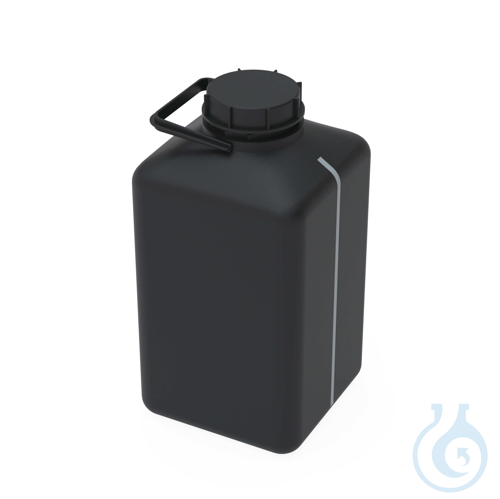 BOLA Canister S90, 10 l made of static dissipative PE-HD-EX, with thread S90 (DI