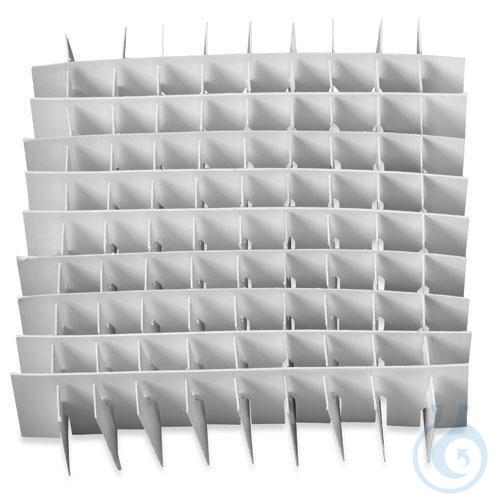 Divider for cardboard storage box, 7x7
