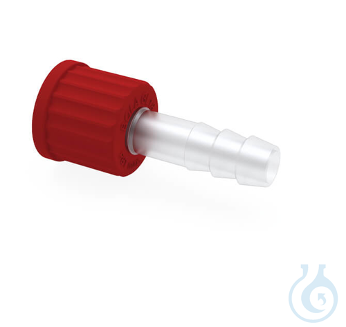 BOLA Hose Connectors (with Nut), GL 14, Ø 9 mm type, straight, with screw cap ma