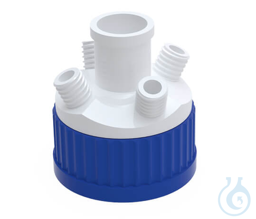 BOLA Distributors for Reaction Vessels (S), GLS 80, 3x NS29/32, 2x NS14/23 Screw