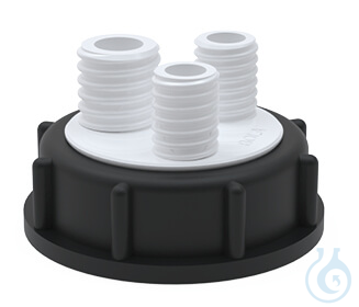 BOLA Distributors for Canisters, S 55, 2x GL 14, 1x GL 18 made of PTFE, screw ca